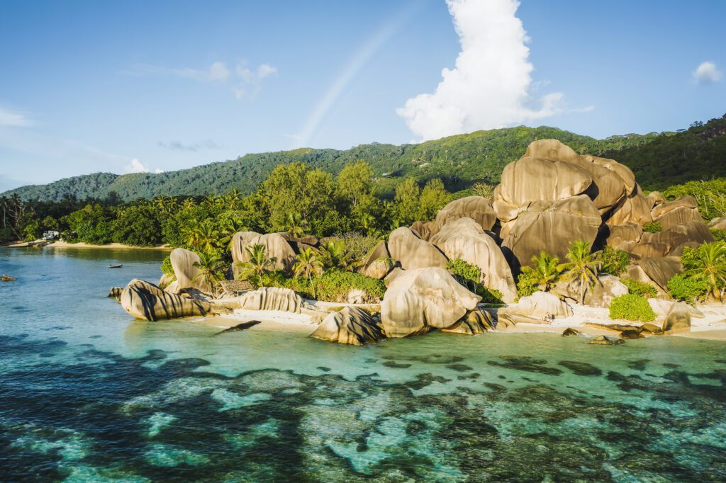 Private Ocean Islands aerial photo of amazing granite rocks on beautiful 2023 11 27 05 26 02 utc Private Ocean Islands aerial photo of amazing granite rocks on beautiful 2023 11 27 05 26 02 utc